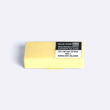 Blue Star Microscopic Cover Glass 22x40mm 10gms